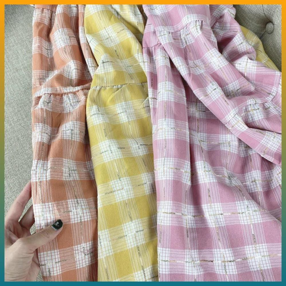 Set Nữ, Set Váy 2 Dây Kẻ Caro Siêu Xinh Siêu Cute Hàng QC Đẹp Loại 1 | BigBuy360 - bigbuy360.vn