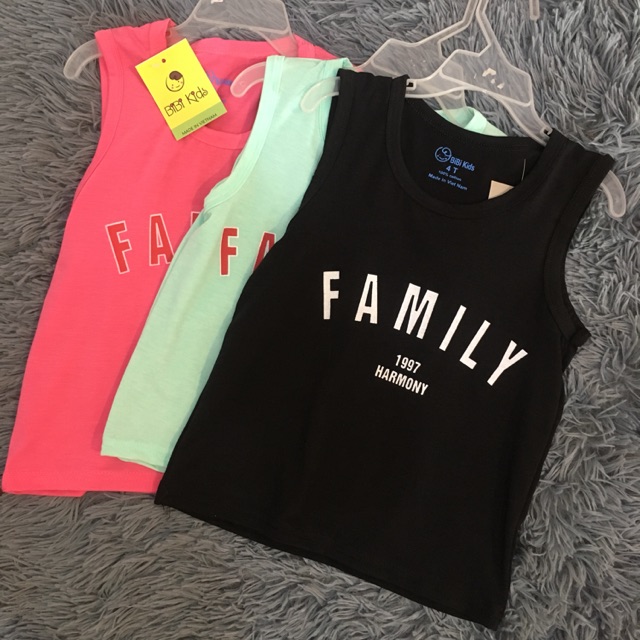 Áo 3 lỗ bé trai-bé gái