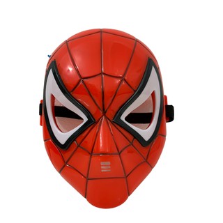 ✅FREESHIP 50K✅Đồ Chơi Mặt Nạ Người Nhện - Mặt Nạ Spiderman Có Đèn Phát Sáng Xanh, Nhựa ABS, Siêu Chắc Chắn