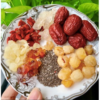 100g các nguyên liệu nấu chè dưỡng nhan
