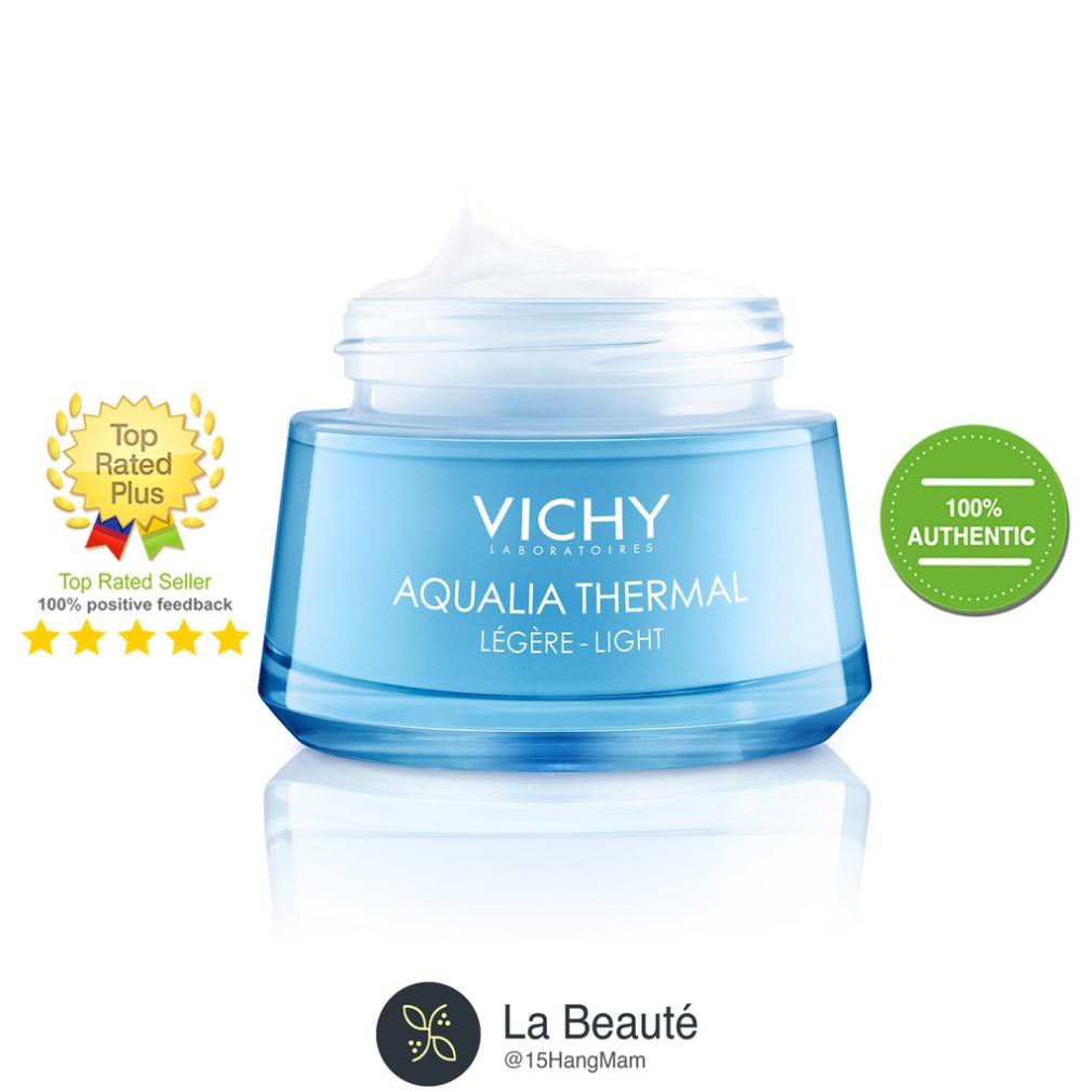 Vichy Aqualia Thermal Crème Réhydratante Légère - Kem Dưỡng Dành Cho Da Dầu, Hỗn Hợp 50ml