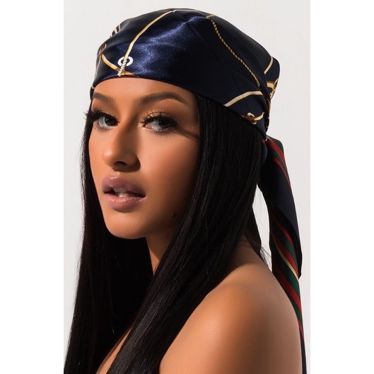 Khăn bandana choàng cổ thanh lịch turban cột áo yếm size 90cm - Maben