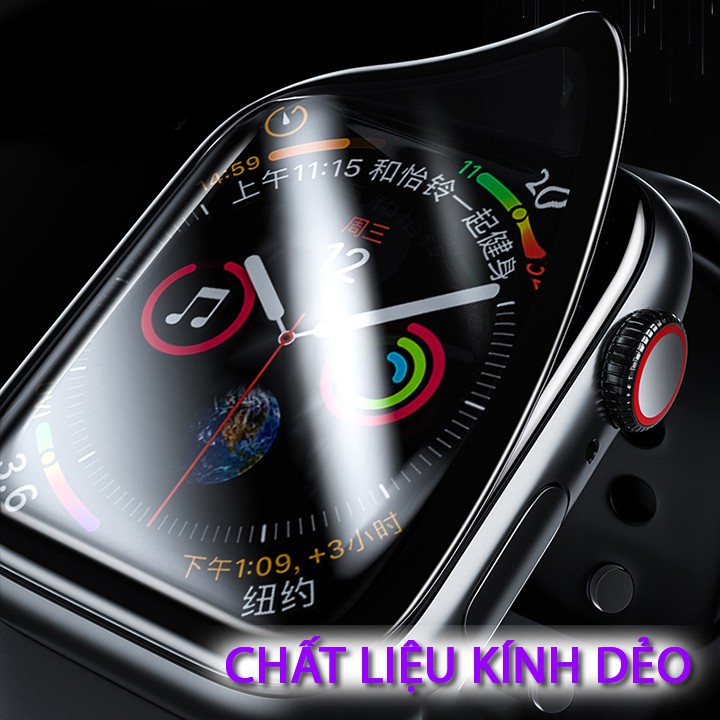 Kính cường lực đồng hồ thông minh Watch - KÍNH DẺO - Dán PPF chống va đập