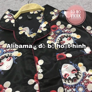 Set satin cao cấp. Đồ bộ pijaam