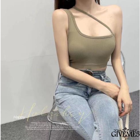 Áo Lót Nữ Dây Chữ U Một Mảnh Màu Trơn Không Đường May Có Đệm Nâng Ngực