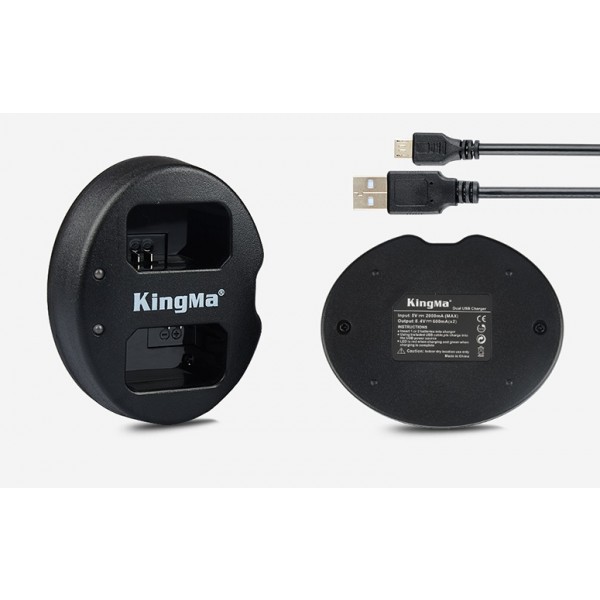 1 Pin 1 Sạc đôi KINGMA cho NP-FW50 Sony + Hộp đựng pin