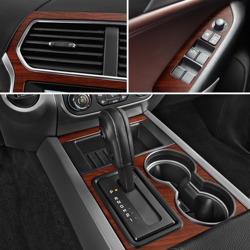 Cuộn Đề Can Vinyl Họa Tiết Vân Gỗ Dán Trang Trí Xe Hơi DIY