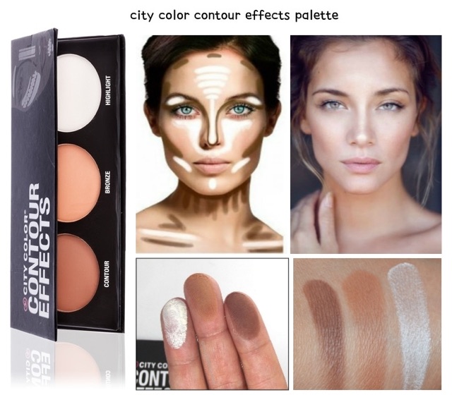 🙉🙉🙉 Bảng phấn tạo khối và highlight City Color Contour Effects