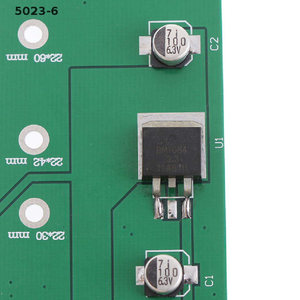 Thẻ Linh Kiện Điện Tử sata 5023-6 ngff (M2) sang 2.5 inch m.2 ngff ssd / sata3 Chuyên Dụng