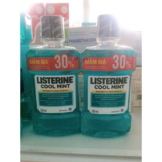 Listerin 750ml nước súc miệng