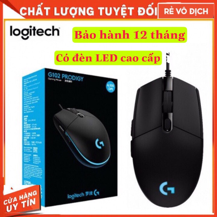 Chuột Logitech G102 gaming chuột chơi game có dây G102 Led RGB 8000DPI - Hàng nhập khẩu- Có Đèn LED . Chuột Dây Logitech | BigBuy360 - bigbuy360.vn