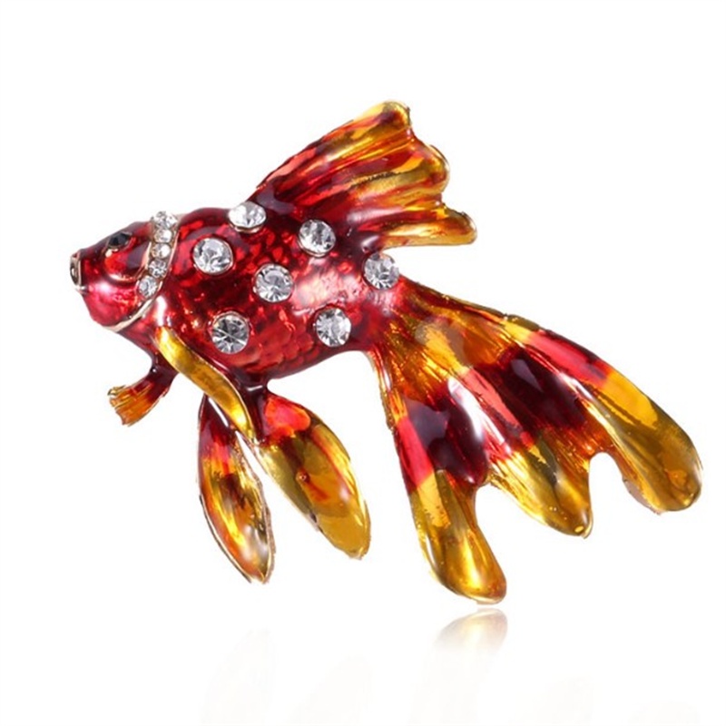 Ghim Cài Áo Hình Bọ Cánh Cứng Đính Đá Thời Trang