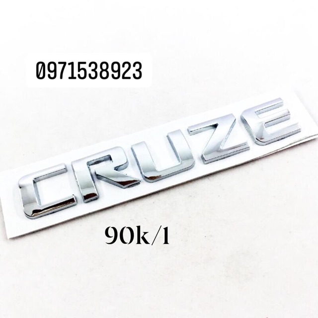 Logo chữ chevrolet cruze