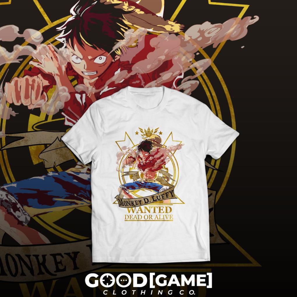 Mẫu áo thun One Piece Anime Luffy Gear 2 Polyester đẹp cực chất