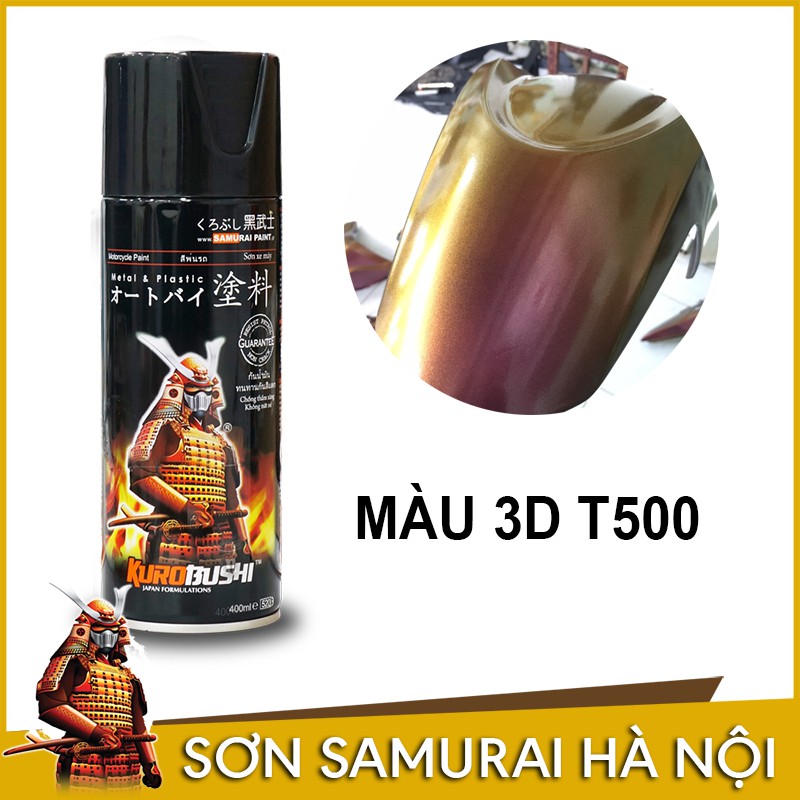 Chai Sơn Samurai 3D T500, hàng xịn giá tốt, hàng xịn giá tốt