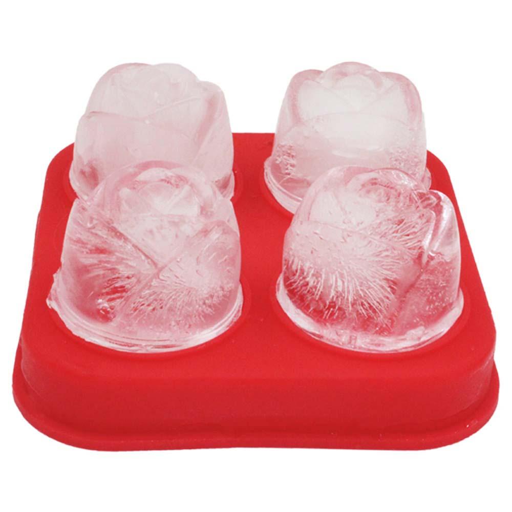 Khuôn Làm Đá / Cocktail Bằng Silicone Họa Tiết 3D