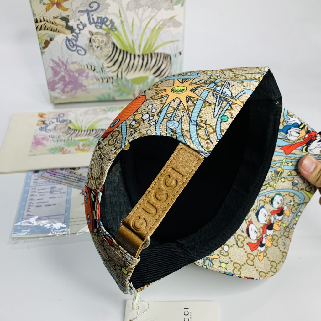 Nón kết Gc , Mũ lưỡi trai vịt họa tiết cực đẹp full box hộp