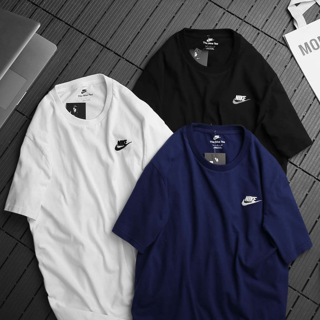 NIKE - Áo thun thể thao Nike Sportswear Men's Club T-Shirt - Đen