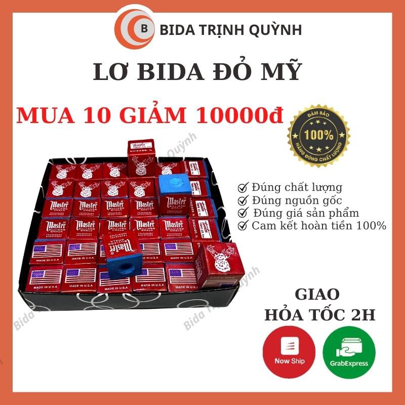 VIÊN LƠ BIDA LƠ BI-A CAO CẤP LƠ BIDA ĐỎ LƠ BIDA MASTER MADE IN USA