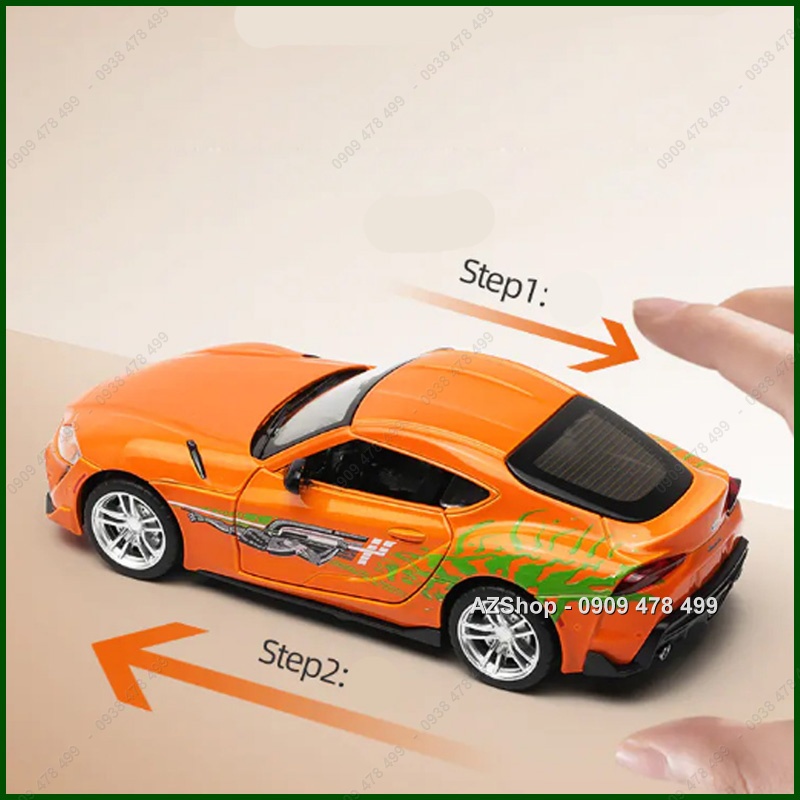 Mô Hình Siêu Xe Toyota Supra Fast Furious - Tỉ Lệ 1:32