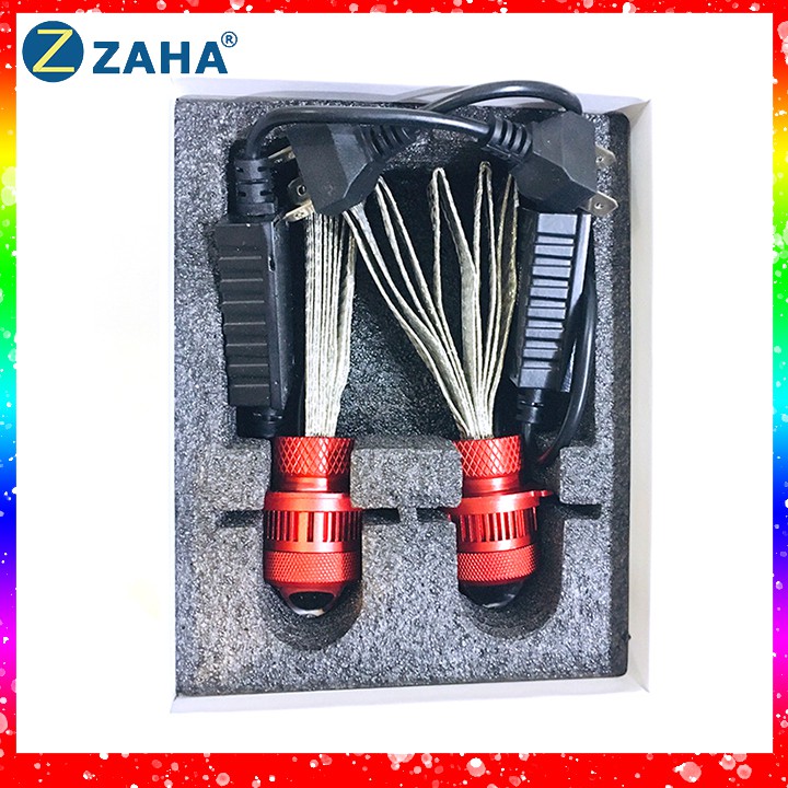 Đèn Pha Led RUBY Zaha Bi Cầu Mini 2 Mầu Đuôi Công Chuyên Ô Tô Xe Máy 2022