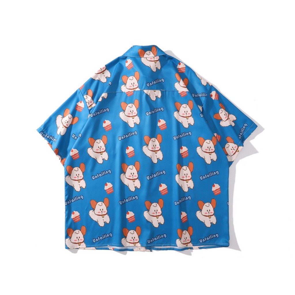 Áo sơ mi oversize tay ngắn from rộng unisex nam nữ , sơ mi nam nữ vải voan lụa mịn mát free size 40kg - 70kg