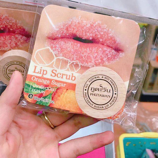 TẨY TẾ BÀO CHẾT MÔI LIP SCRUB PHUTAWAN | BigBuy360 - bigbuy360.vn