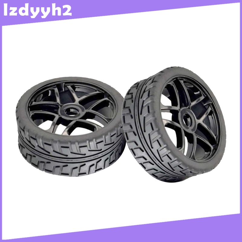Bộ 4 Bánh Xe Cao Su Thay Thế Cho Xe Hơi Điều Khiển Từ Xa HSP HoBao 1 / 8