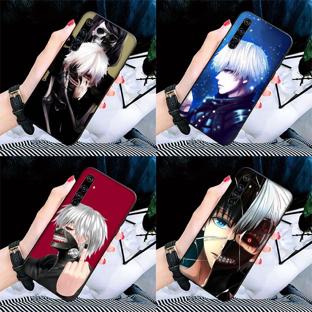 Ốp Lưng Silicone In Hình Tokyo Ghoul Cho Realme X2 Xt X7 7i 8 Gt Neo C20 C21 Pro