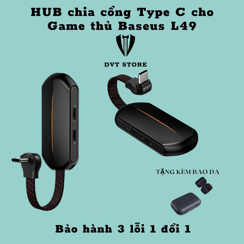 HUB chia cổng Type C cho Game thủ Baseus L49