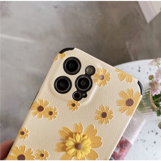 Ốp điện thoại in hình hoa cúc cho Iphone 7 8 X Xs Xsmax 11 12 13 Promax