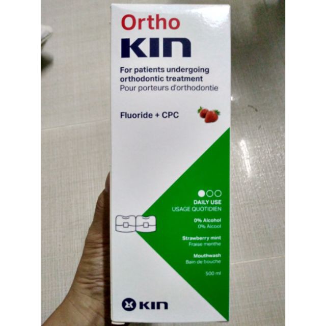 ORTHO.KIN 250ML NƯỚC SÚC MIỆNG.