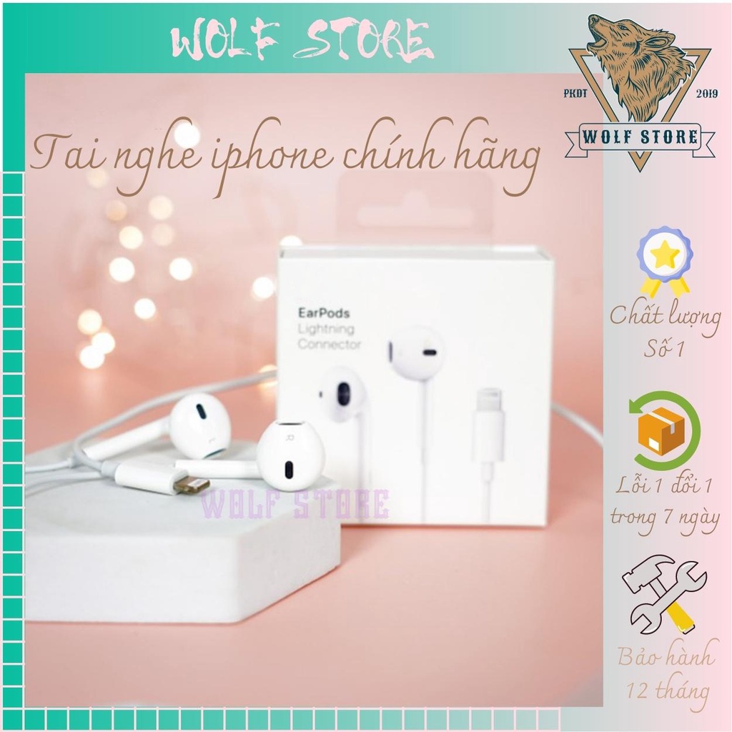 Tai nghe lightning fullbox chính hãng cho Iphon.e.s