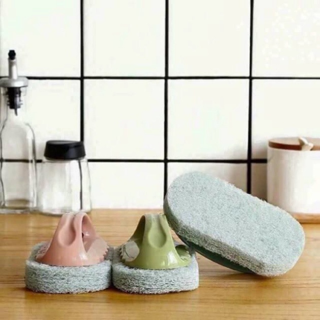 Bàn chải Cọ Rửa Nhà Bếp,Sàn Nhà,Nồi Chảo Có Tay Cầm Tiện Lợi