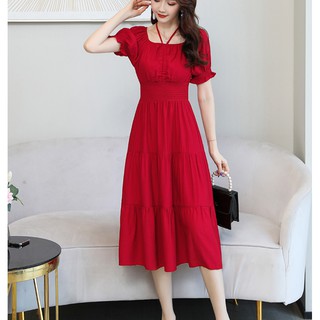 ĐẦM MAXI | MAXI ĐỎ MIS 2 KIỂU SIÊU XINH