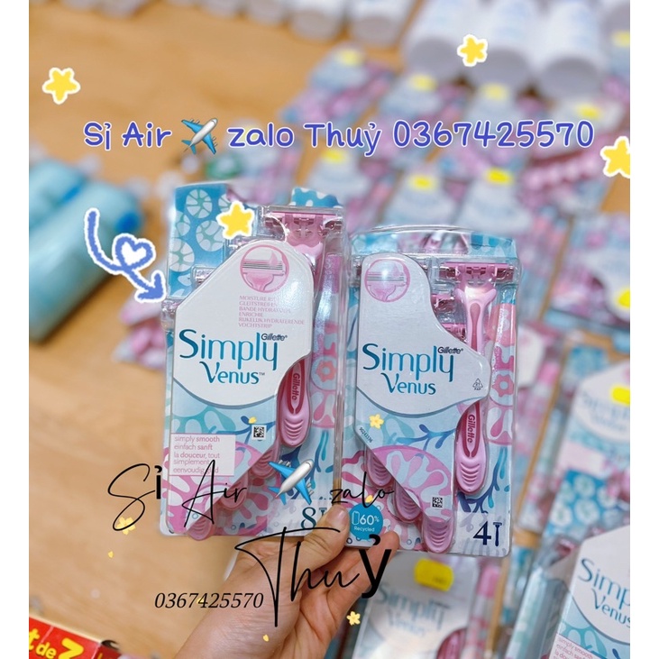 (Hàng Pháp) Dao cạo Simply Venus cho nữ