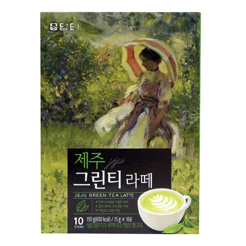 Trà Sữa Trà Xanh Matcha Latte Jeju Damtuh Hộp 150g