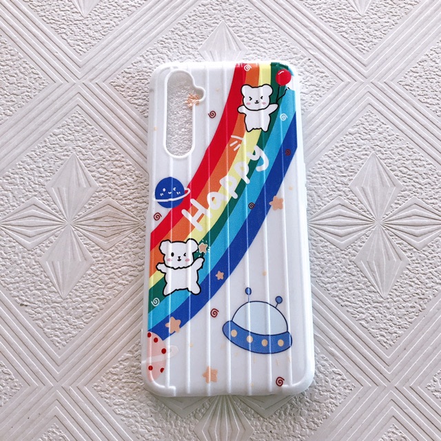 Ốp lưng siêu đẹp vali dẻo Realme 6 pro