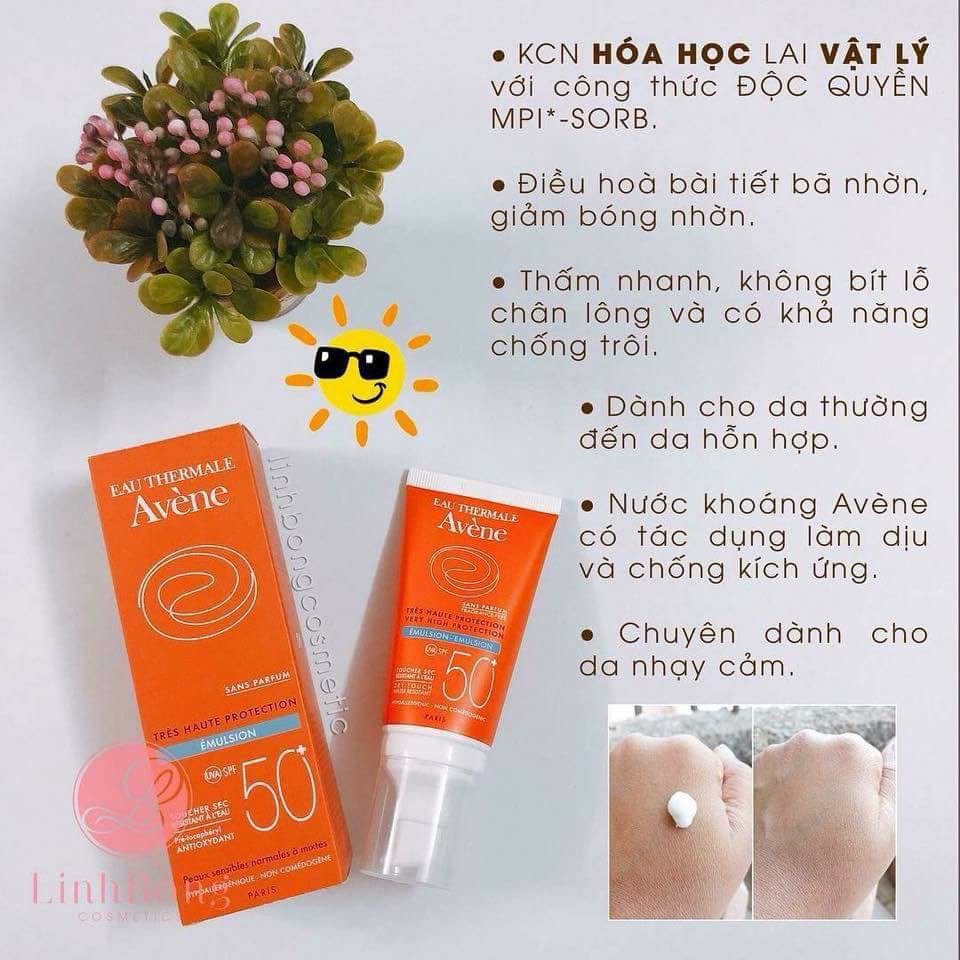 Kem Chống Nắng Avene Very High Protection Emulsion SPF50+