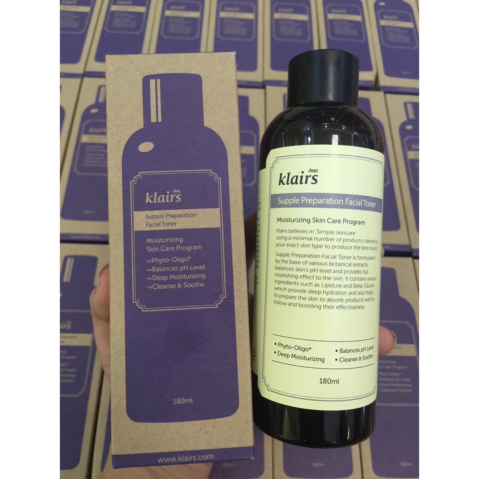 Nước hoa hồng dưỡng ẩm Klairs Supple Preparation Facial Toner | BigBuy360 - bigbuy360.vn