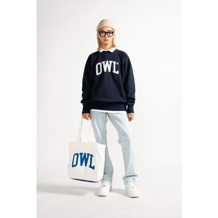 OWL BRAND® CANVAS TOTE BAG - Túi đeo vai Vải canvas - OWL231121