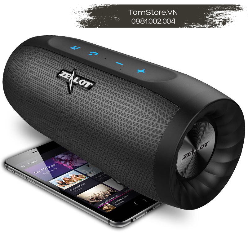 Loa bluetooth chống nước cao cấp chính hãng Zealot S16