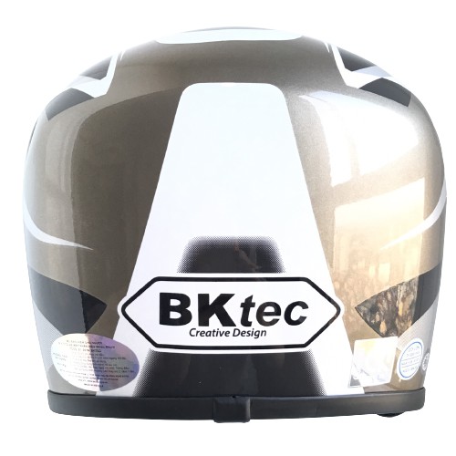 Nón bảo hiểm fullface kính trong suốt - Hàng chính hãng BKtec - BK30 - Vòng đầu 57-59m - Bảo hành 12 tháng