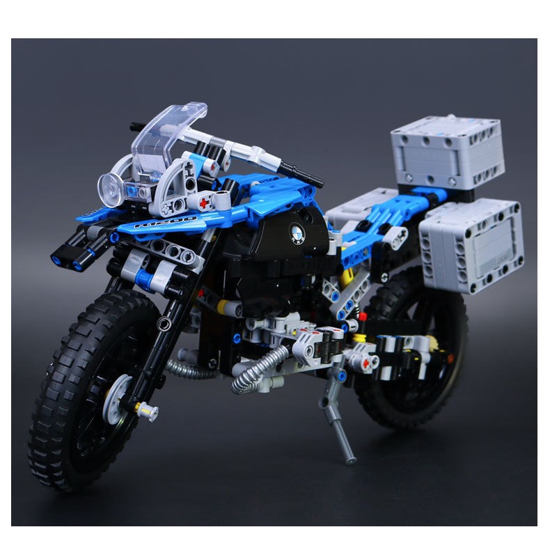 Compatible With  42063 Lepin 20032 BAMW R 1200 Gs Adventure Technic Building