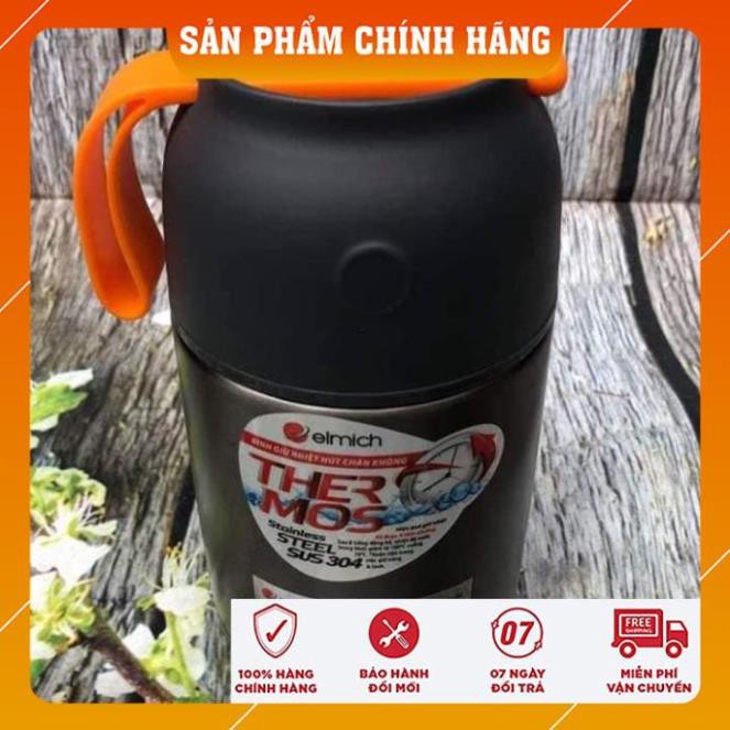 [CHÍNH HÃNG PANASONIC]_ BÌNH ĐỰNG THỨC ĂN - DỰNG NƯỚC GIỮ NHIỆT ELMICH 650ML [SẢN PHẨM CHÁY HÀNG]