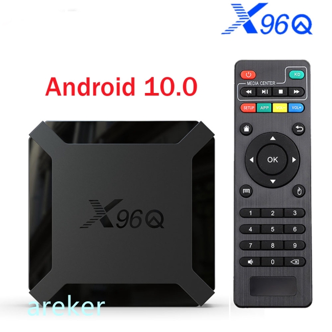 Đầu Tv Box Android 10.0 X96Q Allwinner H313 Quad Core 4k Smart Android Tv 2.4g Wifi X96 Q