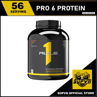 Whey Protein Rule 1 Pro6 Hấp Thu Đa Giai Đoạn - R1 Pro 6 Protein 4lbs (56 Lần dùng)
