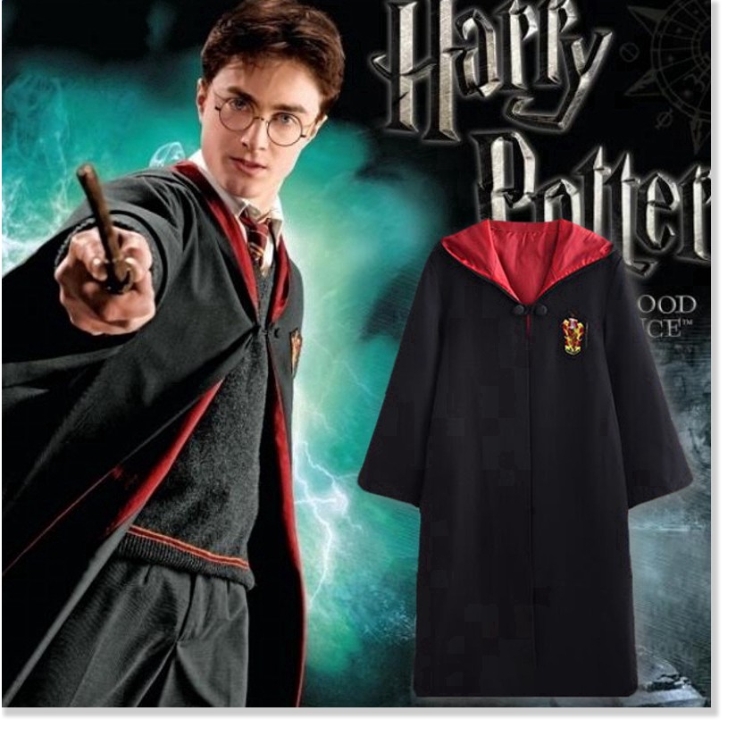 Áo choàng hóa trang Harry Potter cá tính