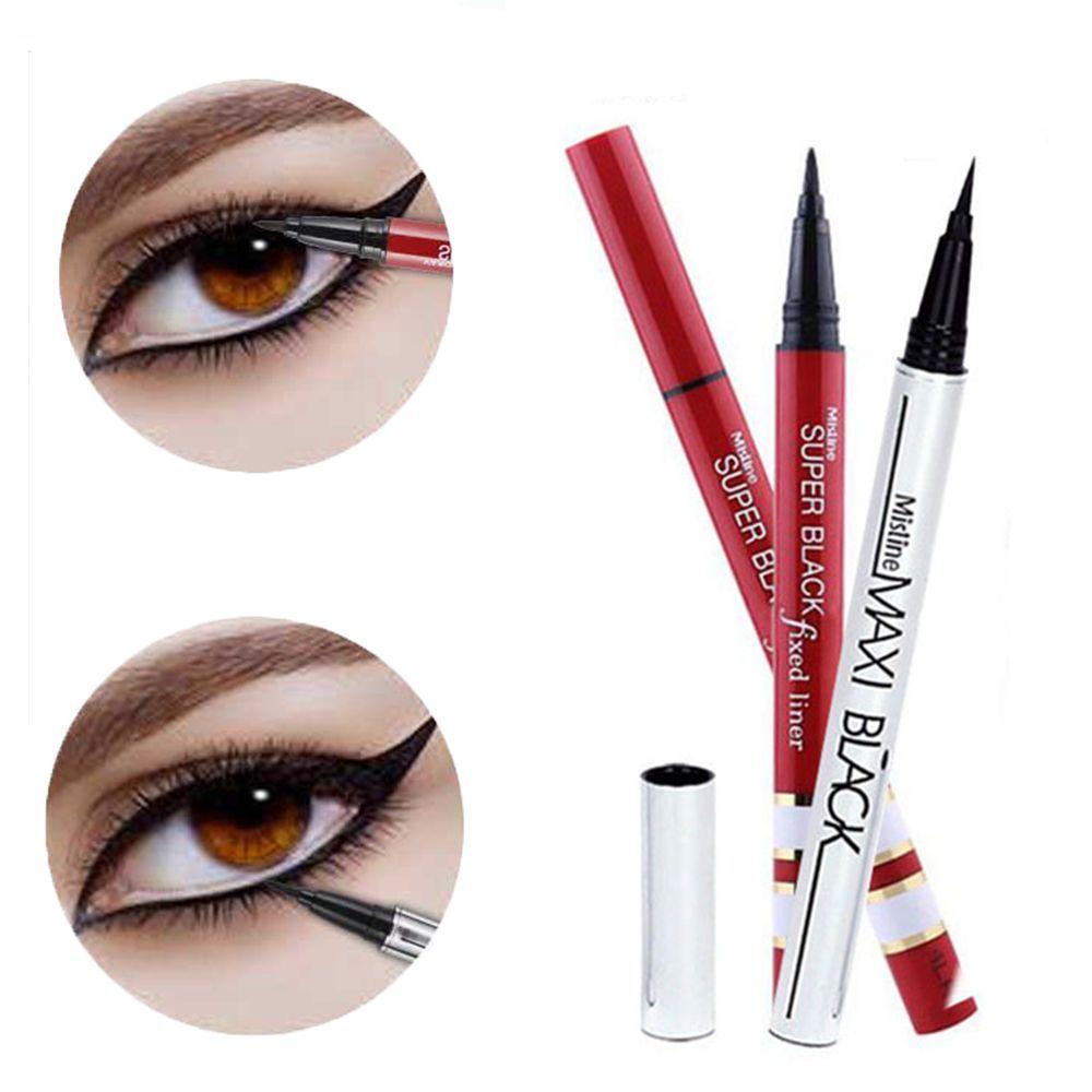 Bút Kẻ Mắt Màu Đen Kháng Nước Lâu Trôi Trang Điểm Chuyên Nghiệp