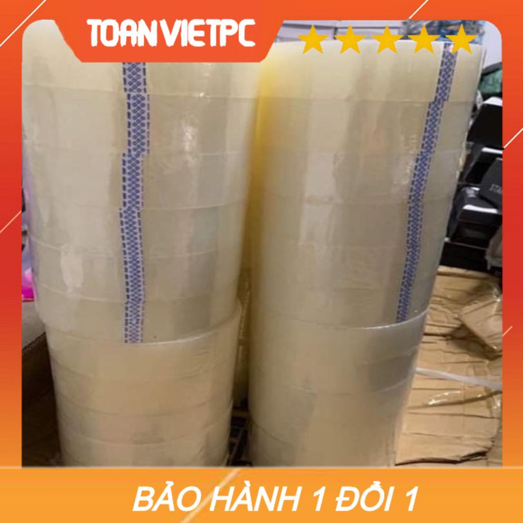 Băng dính cuộn 1kg- lõi giấy 2.4mm siêu mỏng